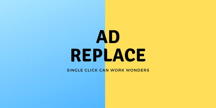 Ad replace in Digital Signage