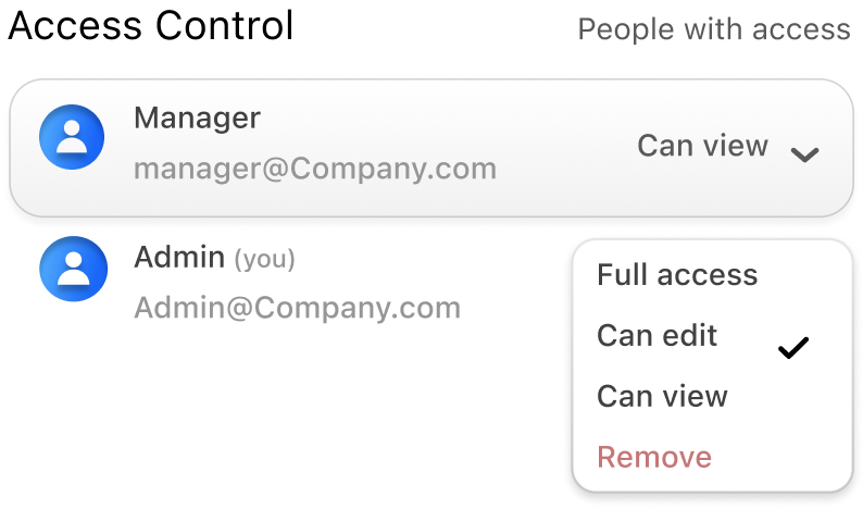 Multi-User feature